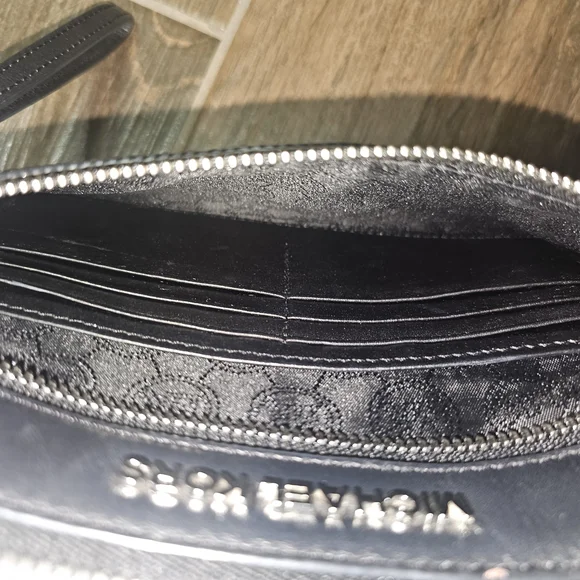 Michael Kors Black Studded Wristlet - Picture 5 of 5